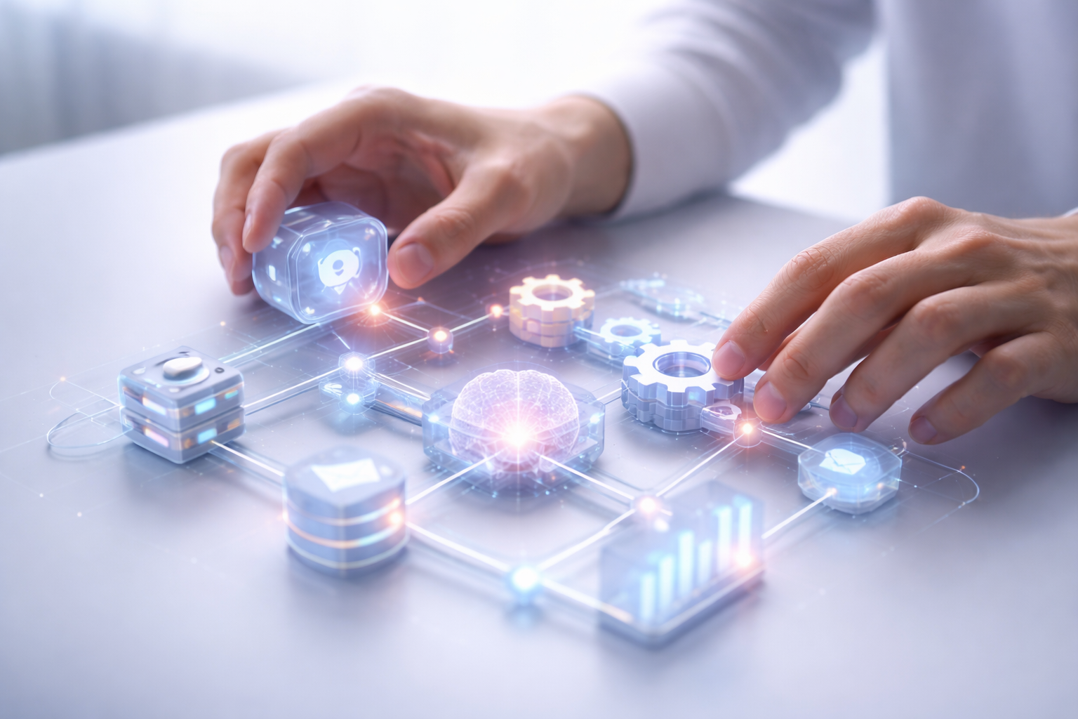 AI workflow automation process